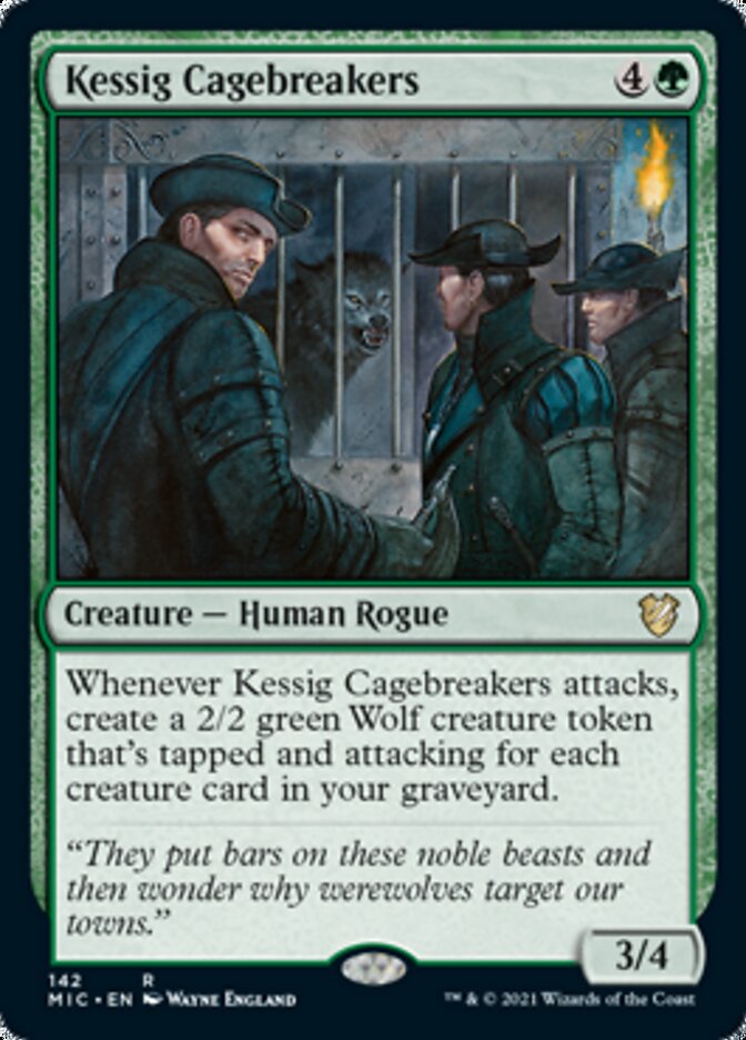 Kessig Cagebreakers [Innistrad: Midnight Hunt Commander] - Destination Retro