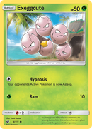 Exeggcute (4/111) [Sun & Moon: Crimson Invasion] - Destination Retro