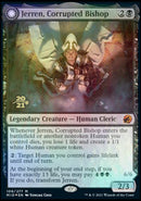 Jerren, Corrupted Bishop // Ormendahl, the Corrupted [Innistrad: Midnight Hunt Prerelease Promos] - Destination Retro