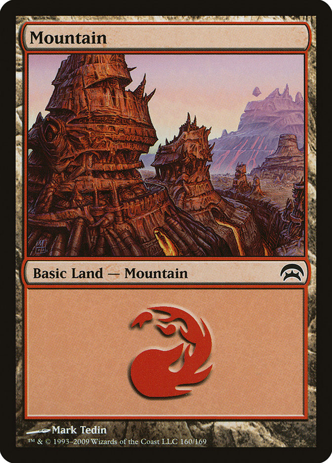 Mountain (160) [Planechase] - Destination Retro