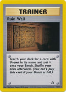 Ruin Wall (74/75) [Neo Discovery Unlimited] - Destination Retro