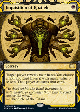 Inquisition of Kozilek (Etched Foil) [Strixhaven Mystical Archive] - Destination Retro