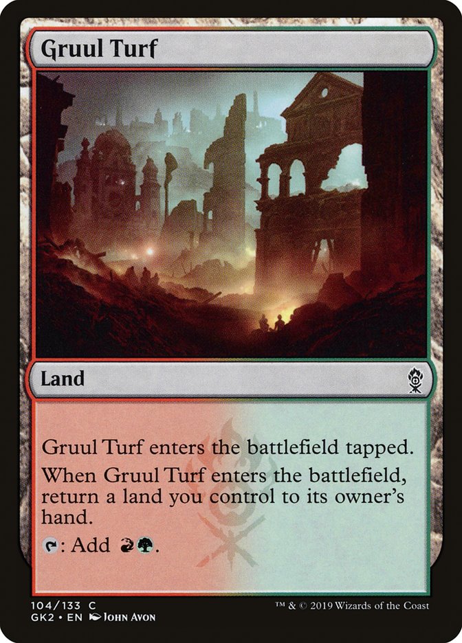 Gruul Turf [Ravnica Allegiance Guild Kit] - Destination Retro