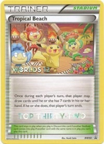 Tropical Beach (BW50) (Top 32) [Black & White: Black Star Promos] - Destination Retro