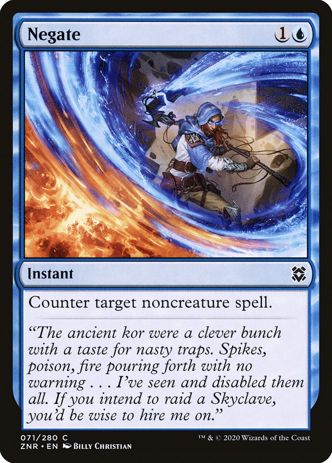 Negate [Zendikar Rising] - Destination Retro