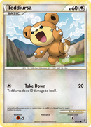 Teddiursa (65/95) [HeartGold & SoulSilver: Unleashed] - Destination Retro