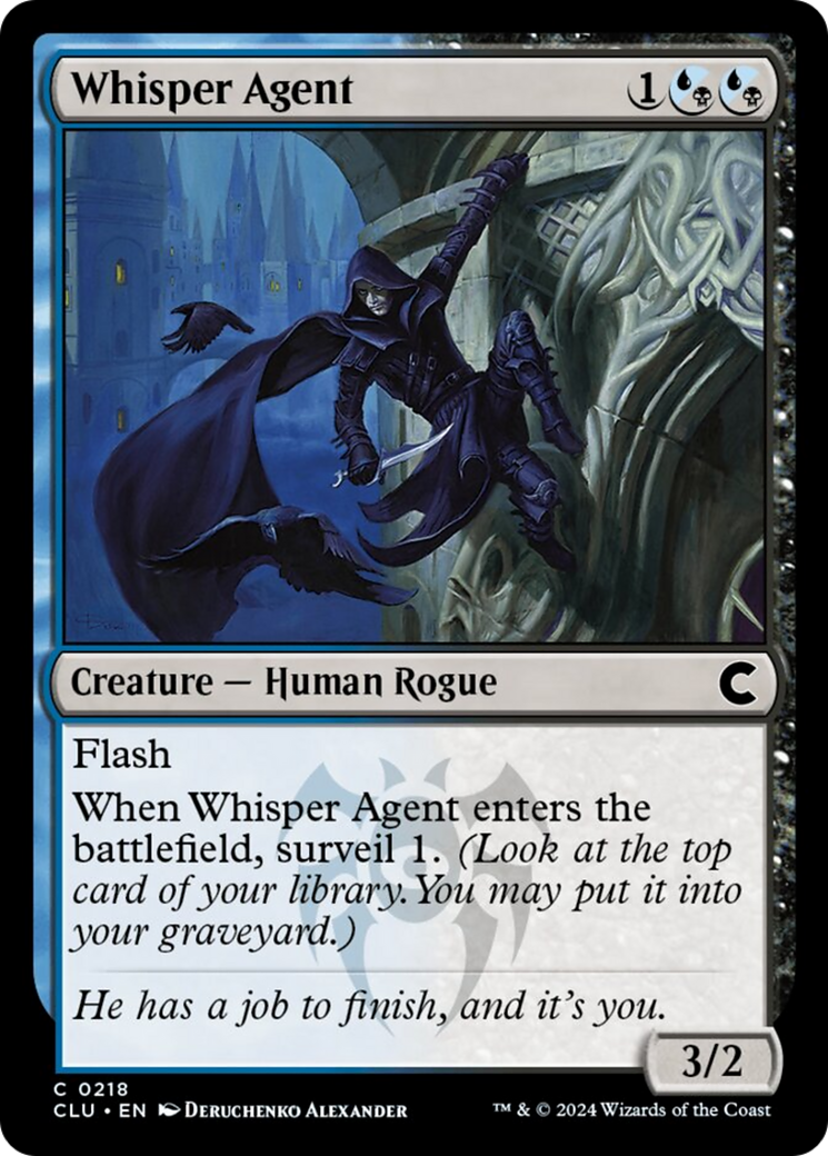 Whisper Agent [Ravnica: Clue Edition] - Destination Retro