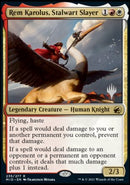 Rem Karolus, Stalwart Slayer (Promo Pack) [Innistrad: Midnight Hunt Promos] - Destination Retro