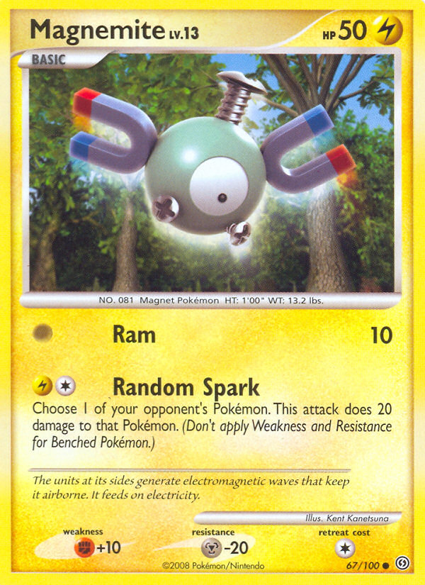 Magnemite (67/100) [Diamond & Pearl: Stormfront] - Destination Retro