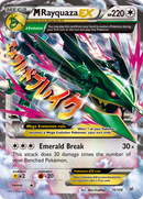 M Rayquaza EX (76/108) [XY: Roaring Skies] - Destination Retro
