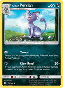 Alolan Persian (79/149) [Sun & Moon: Base Set] - Destination Retro