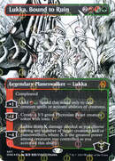 Lukka, Bound to Ruin (Borderless Manga Step-and-Compleat Foil) [Phyrexia: All Will Be One] - Destination Retro