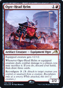 Ogre-Head Helm [Kamigawa: Neon Dynasty Prerelease Promos] - Destination Retro