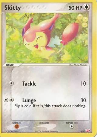 Skitty (6/10) [EX: Trainer Kit - Latias] - Destination Retro