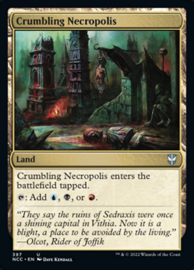 Crumbling Necropolis [Streets of New Capenna Commander] - Destination Retro