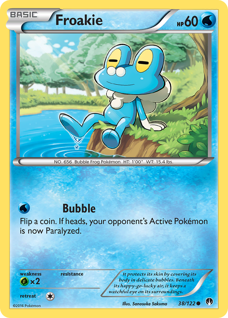 Froakie (38/122) [XY: BREAKpoint] - Destination Retro