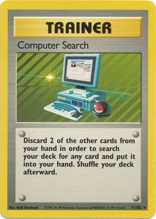 Computer Search (71/102) [Base Set Unlimited] - Destination Retro