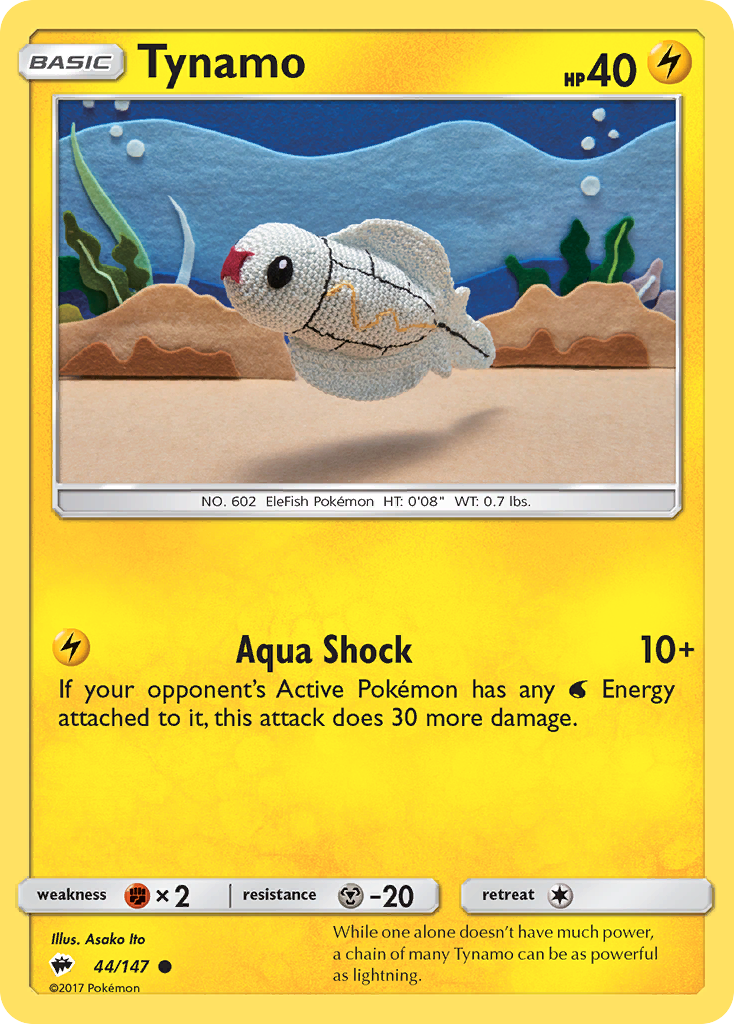 Tynamo (44/147) [Sun & Moon: Burning Shadows] - Destination Retro