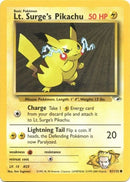 Lt. Surge's Pikachu (81/132) [Gym Heroes Unlimited] - Destination Retro