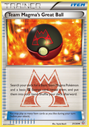 Team Magma's Great Ball (31/34) [XY: Double Crisis] - Destination Retro
