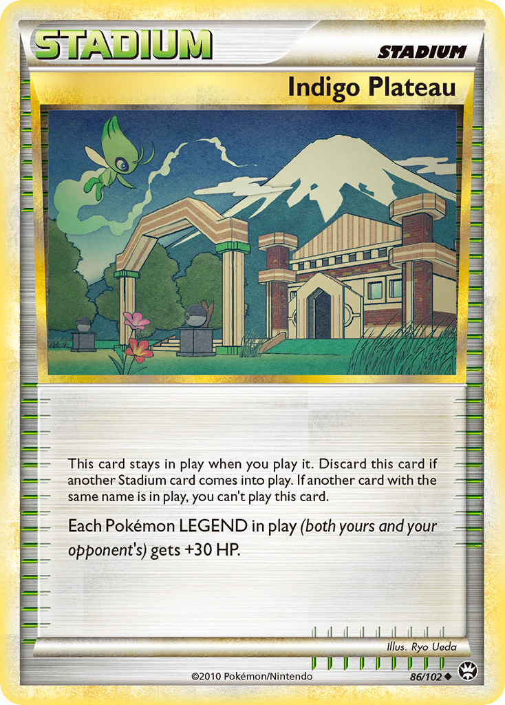 Indigo Plateau (86/102) [HeartGold & SoulSilver: Triumphant] - Destination Retro