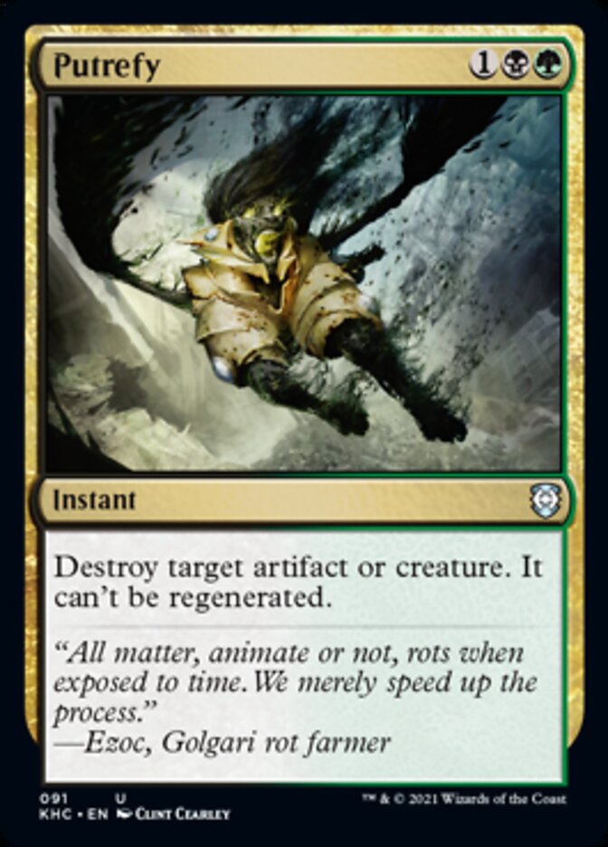 Putrefy [Kaldheim Commander] - Destination Retro