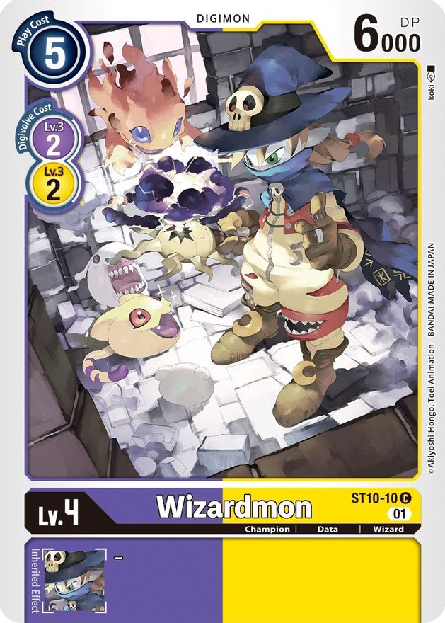 Wizardmon [ST10-10] [Starter Deck: Parallel World Tactician] - Destination Retro