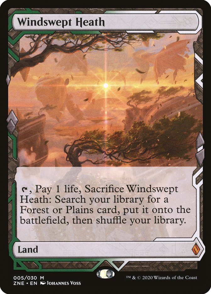 Windswept Heath [Zendikar Rising Expeditions] - Destination Retro