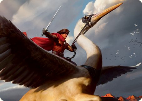 Rem Karolus, Stalwart Slayer Art Card [Innistrad: Midnight Hunt Art Series] - Destination Retro