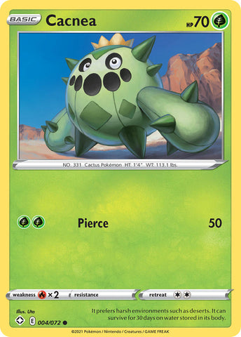 Cacnea (4/72) [Sword & Shield: Shining Fates] - Destination Retro