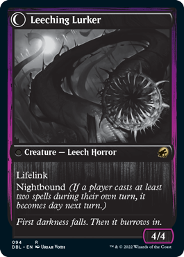 Curse of Leeches // Leeching Lurker [Innistrad: Double Feature] - Destination Retro
