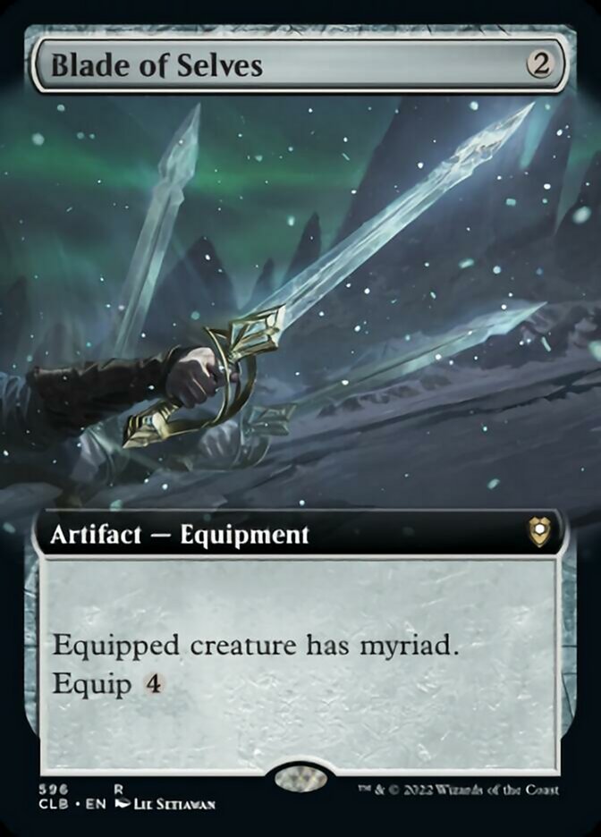 Blade of Selves (Extended Art) [Commander Legends: Battle for Baldur's Gate] - Destination Retro