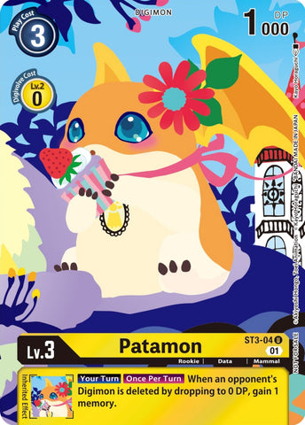 Patamon [ST3-04] (Tamer's Card Set 2 Floral Fun) [Starter Deck: Heaven's Yellow Promos] - Destination Retro