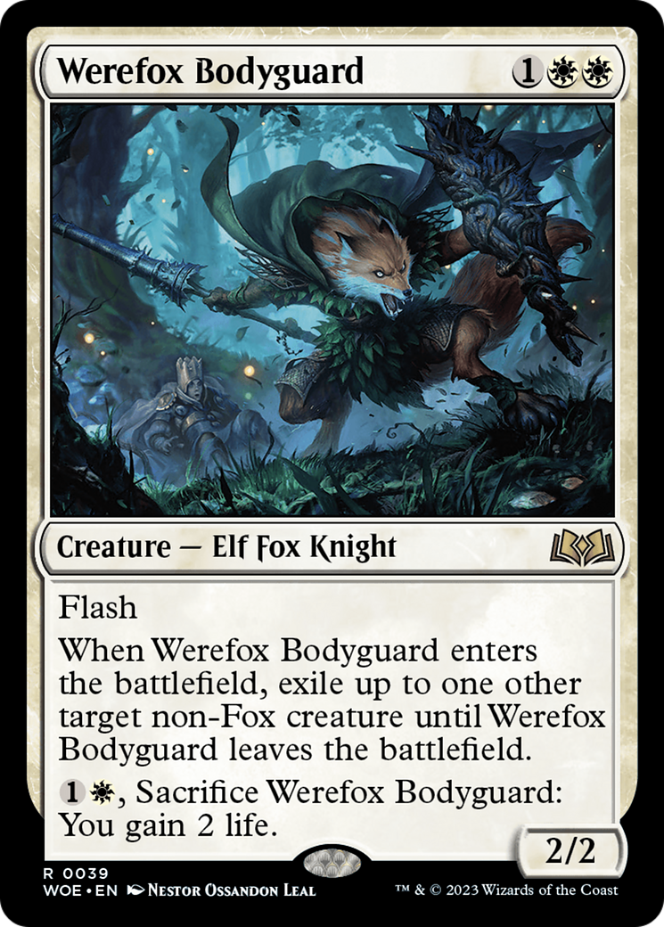 Werefox Bodyguard [Wilds of Eldraine] - Destination Retro