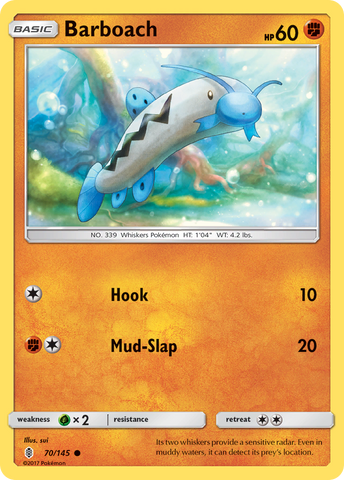 Barboach (70/145) [Sun & Moon: Guardians Rising] - Destination Retro