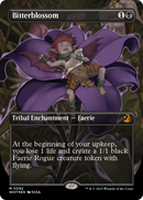 Bitterblossom (Anime Borderless) (Confetti Foil) [Wilds of Eldraine: Enchanting Tales] - Destination Retro