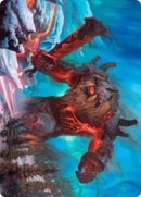 Quakebringer Art Card [Kaldheim: Art Series] - Destination Retro