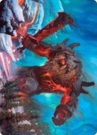 Quakebringer Art Card [Kaldheim: Art Series] - Destination Retro