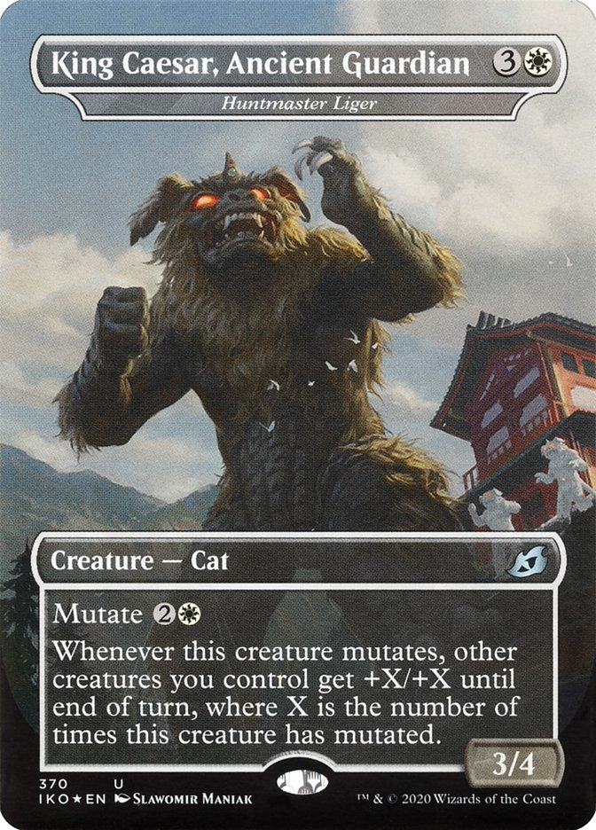 Huntmaster Liger - King Caesar, Ancient Guardian (Godzilla Series) [Ikoria: Lair of Behemoths] - Destination Retro