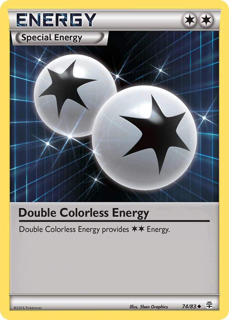Double Colorless Energy (74/83) [XY: Generations] - Destination Retro
