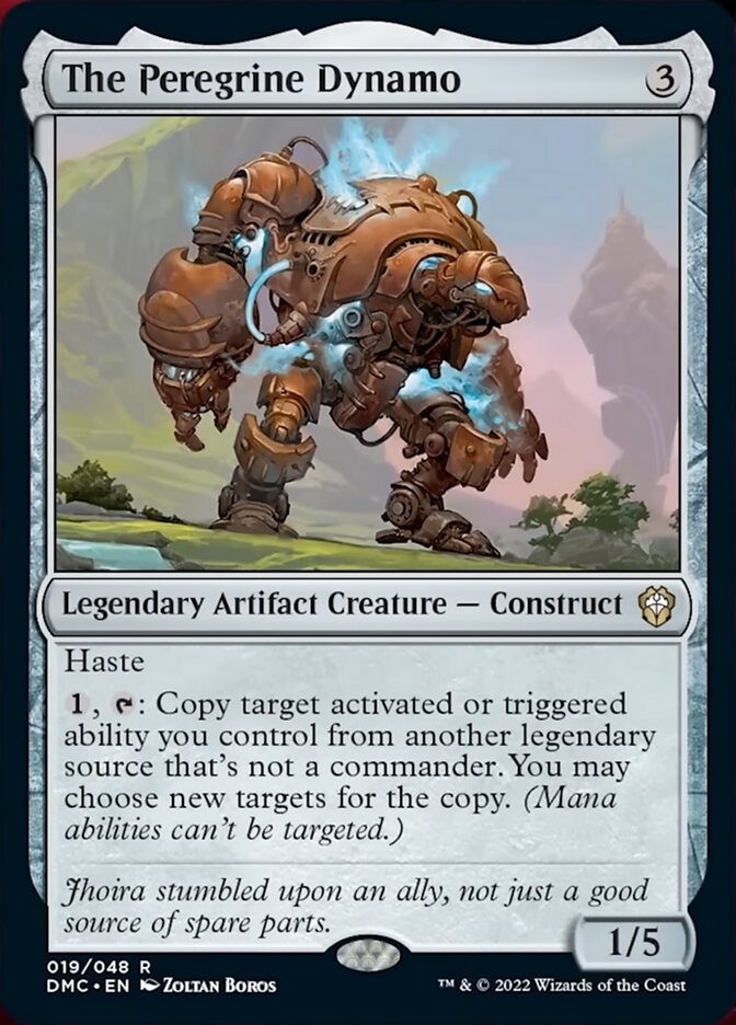 The Peregrine Dynamo [Dominaria United Commander] - Destination Retro