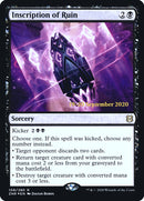 Inscription of Ruin  [Zendikar Rising Prerelease Promos] - Destination Retro
