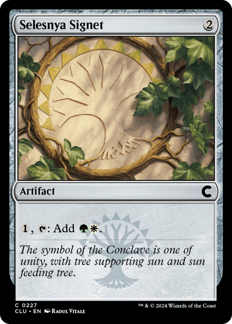 Selesnya Signet [Ravnica: Clue Edition] - Destination Retro