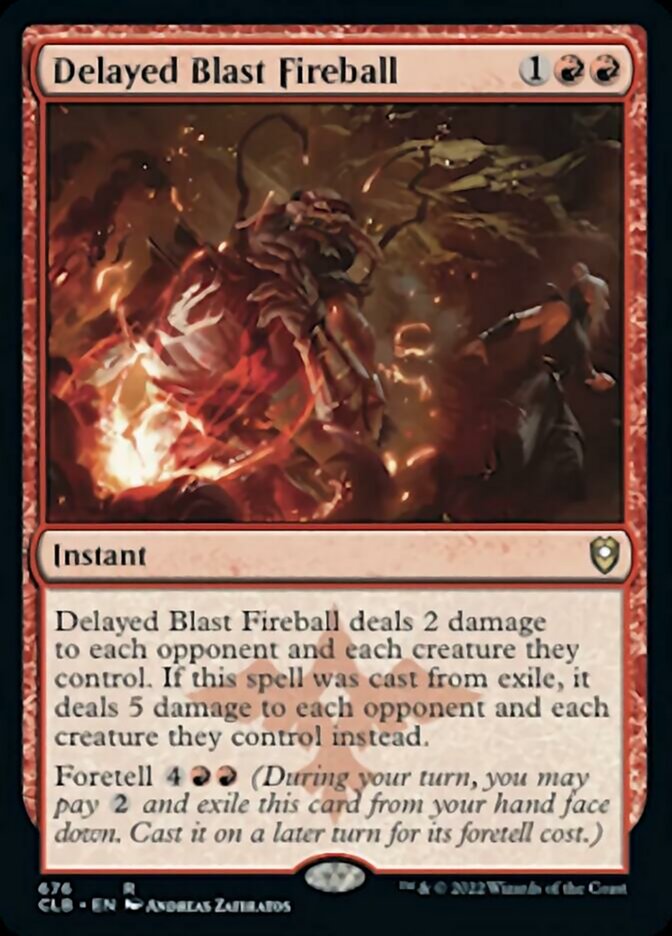 Delayed Blast Fireball [Commander Legends: Battle for Baldur's Gate] - Destination Retro