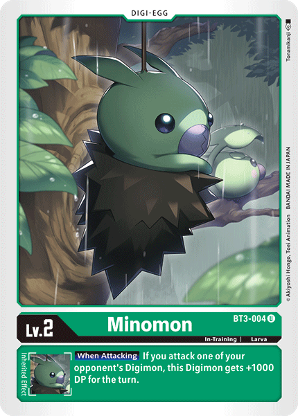 Minomon [BT3-004] [Release Special Booster Ver.1.5] - Destination Retro