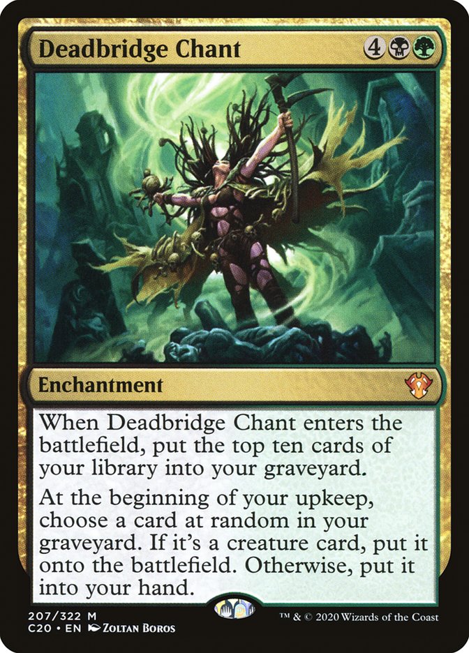 Deadbridge Chant [Commander 2020] - Destination Retro
