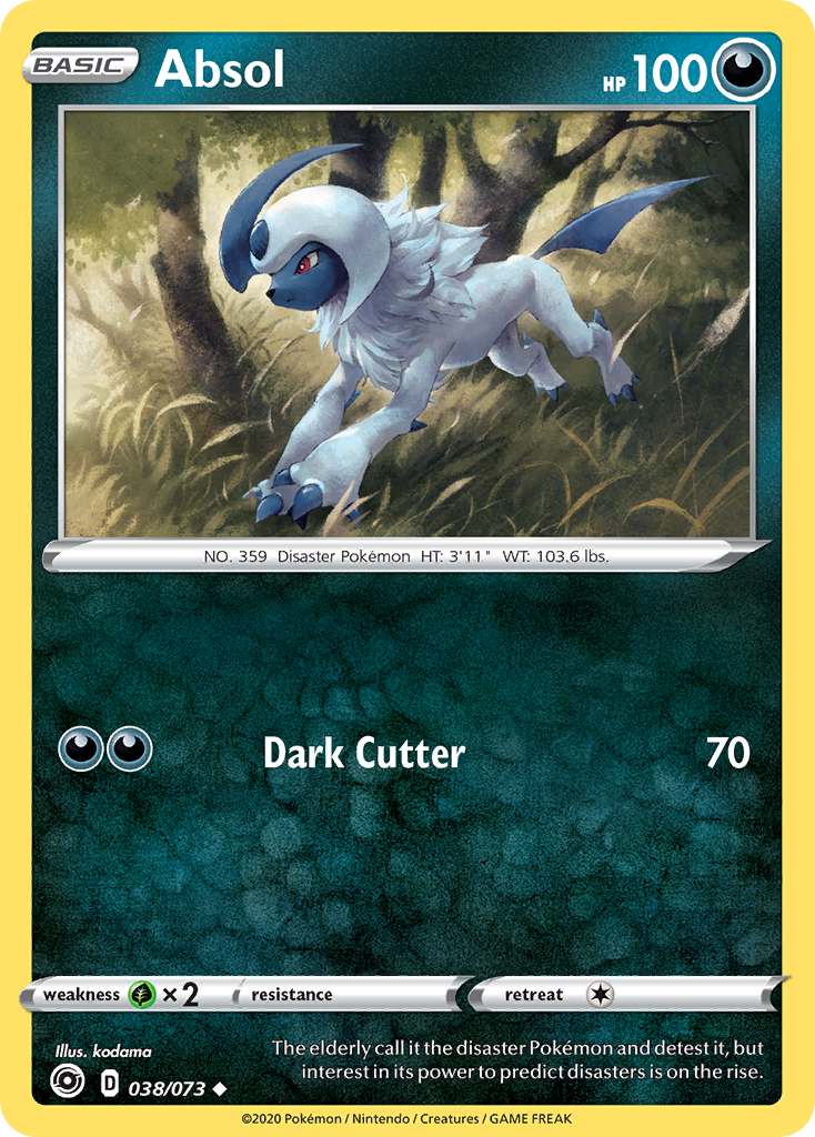 Absol (38/073) [Sword & Shield: Champion's Path] - Destination Retro