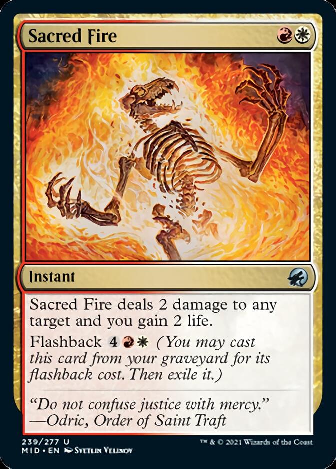 Sacred Fire [Innistrad: Midnight Hunt] - Destination Retro