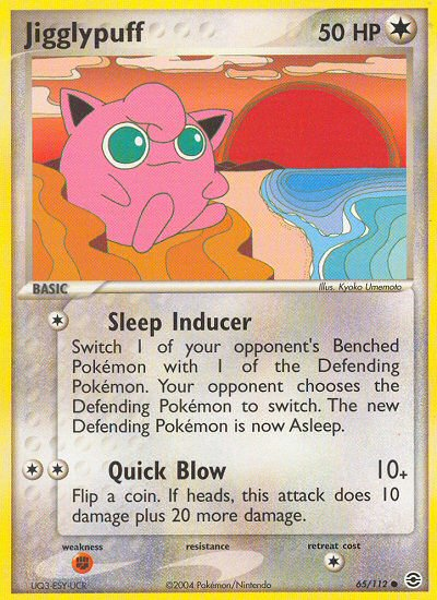 Jigglypuff (65/112) [EX: FireRed & LeafGreen] - Destination Retro