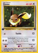 Eevee (55/82) [Team Rocket 1st Edition] - Destination Retro